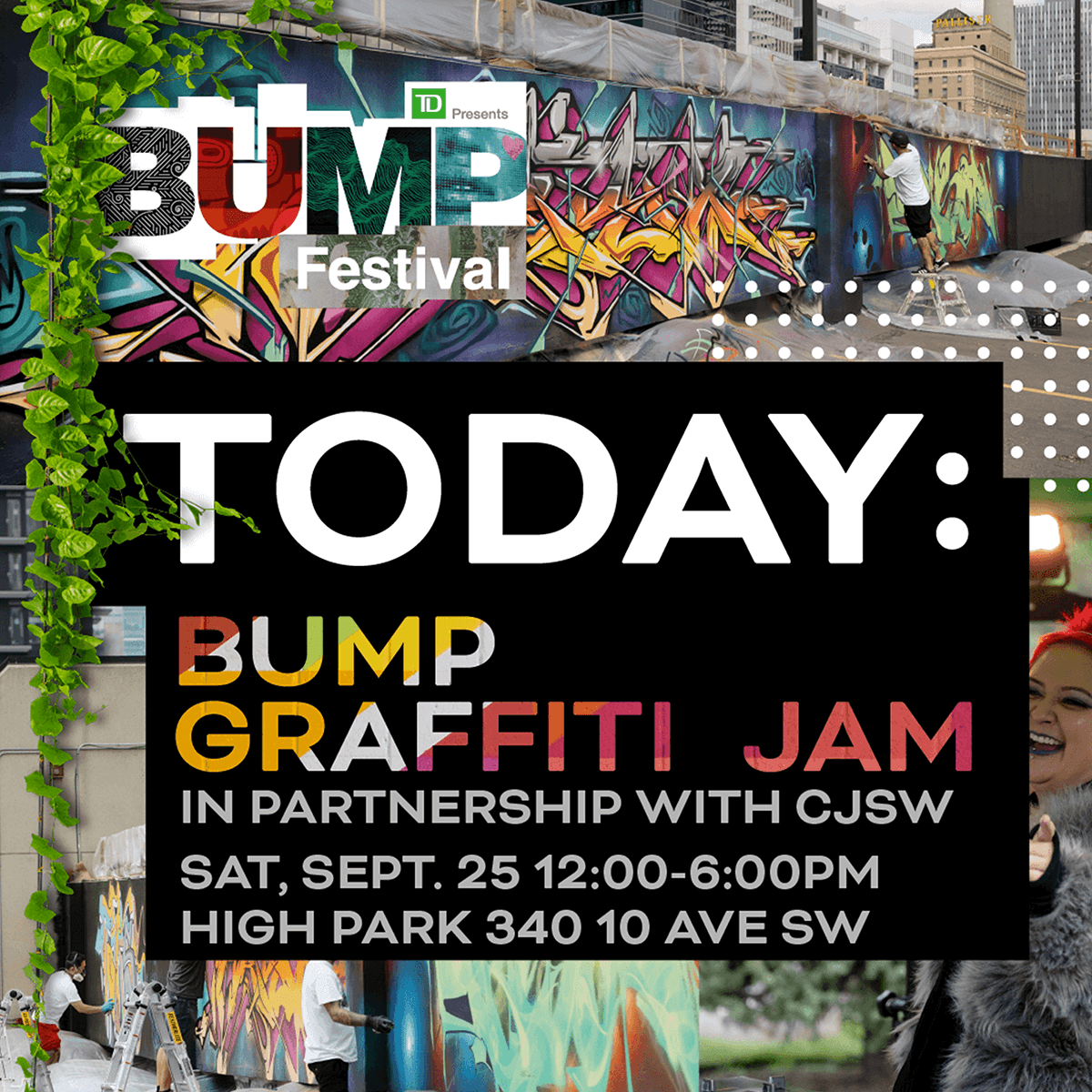 BUMP Festival designed by GOOD Company, Calgary, Canada