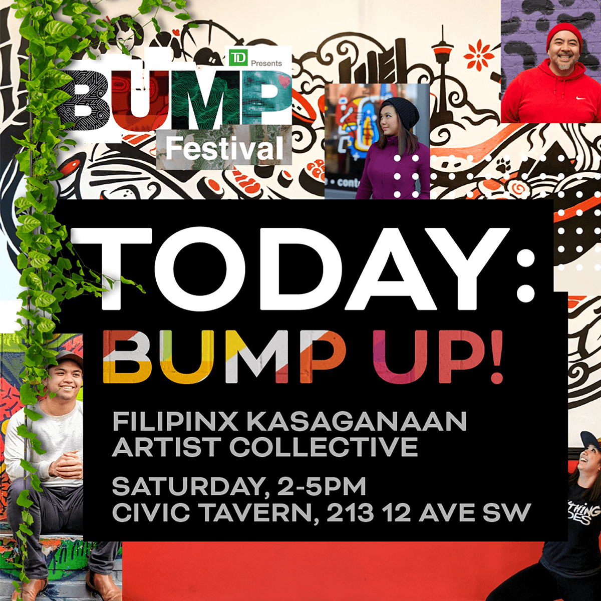 BUMP Festival designed by GOOD Company, Calgary, Canada