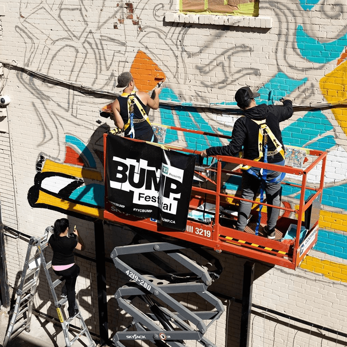 BUMP Festival designed by GOOD Company, Calgary, Canada