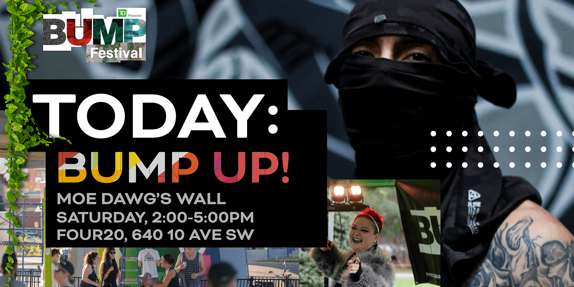 BUMP Festival designed by GOOD Company, Calgary, Canada