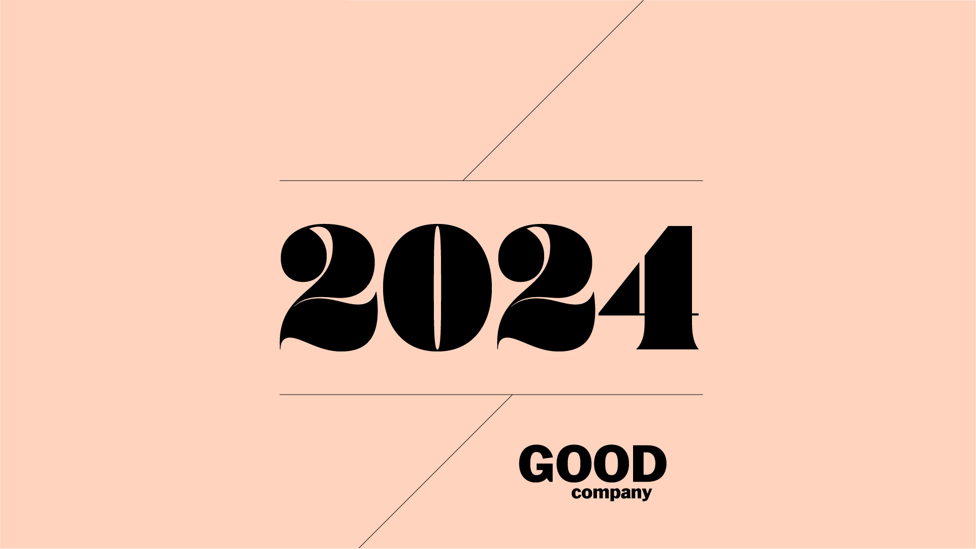 2024 Year and GOOD Company logo.